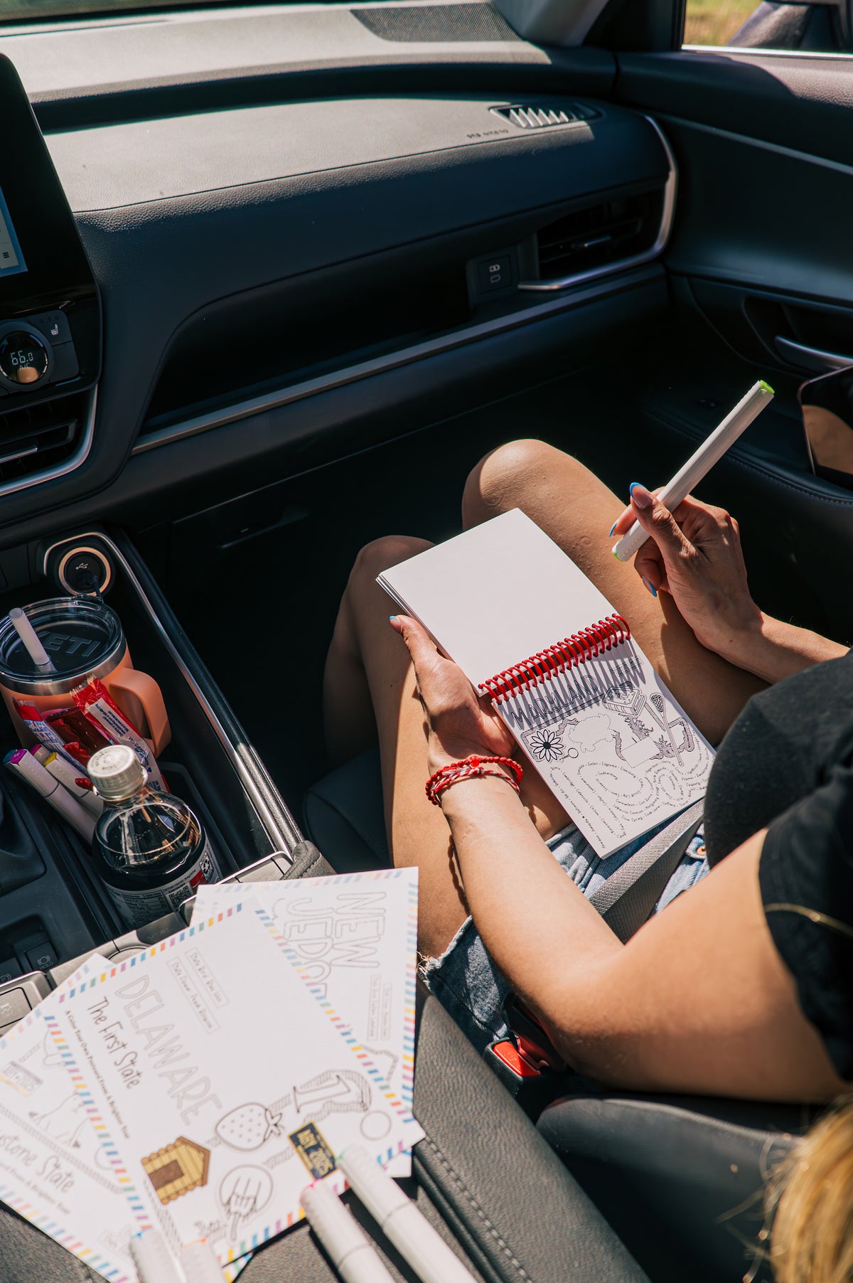 Color Your Own Scenic Routes Creative Activity Bundle