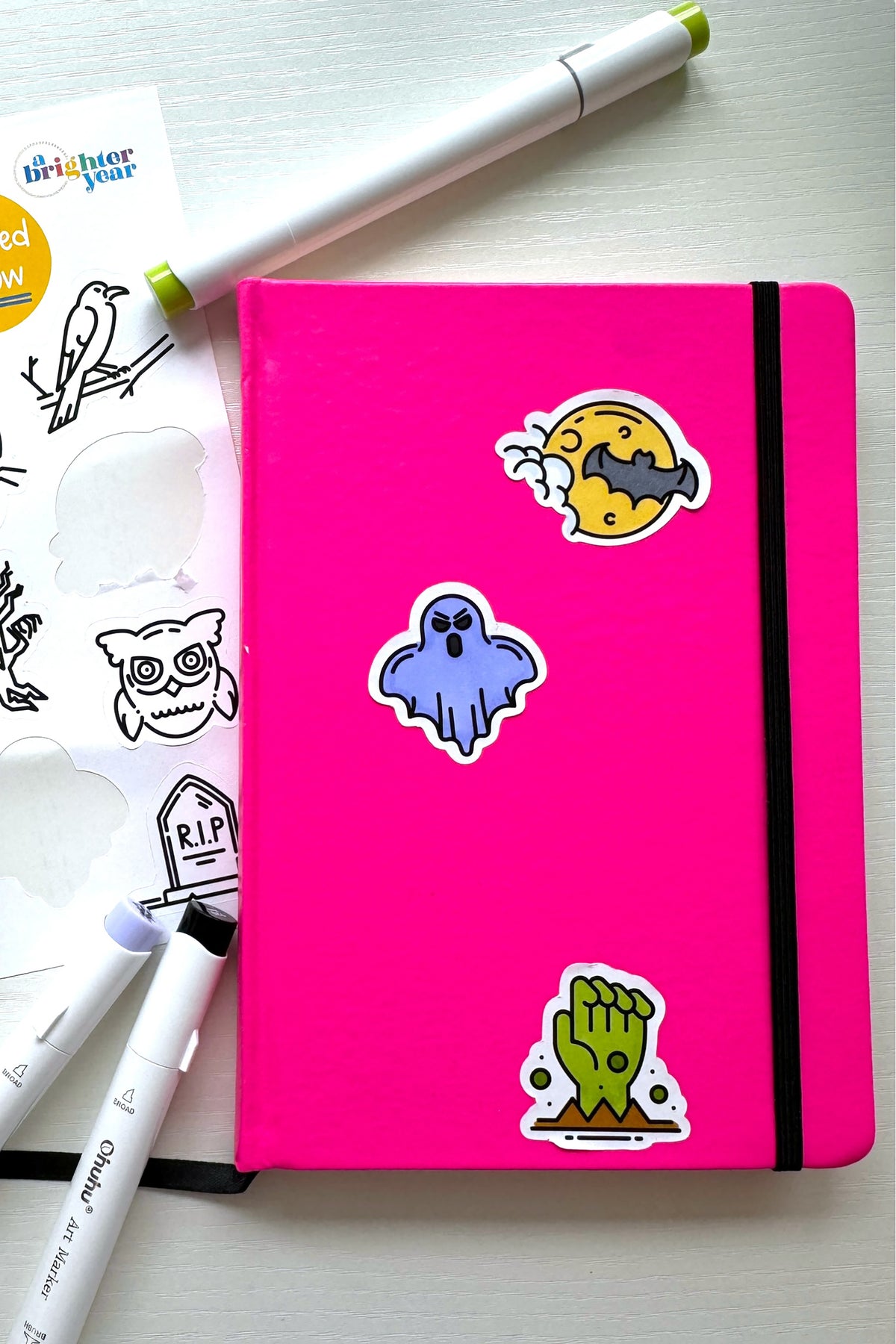 Color Your Own Sticker Pages
