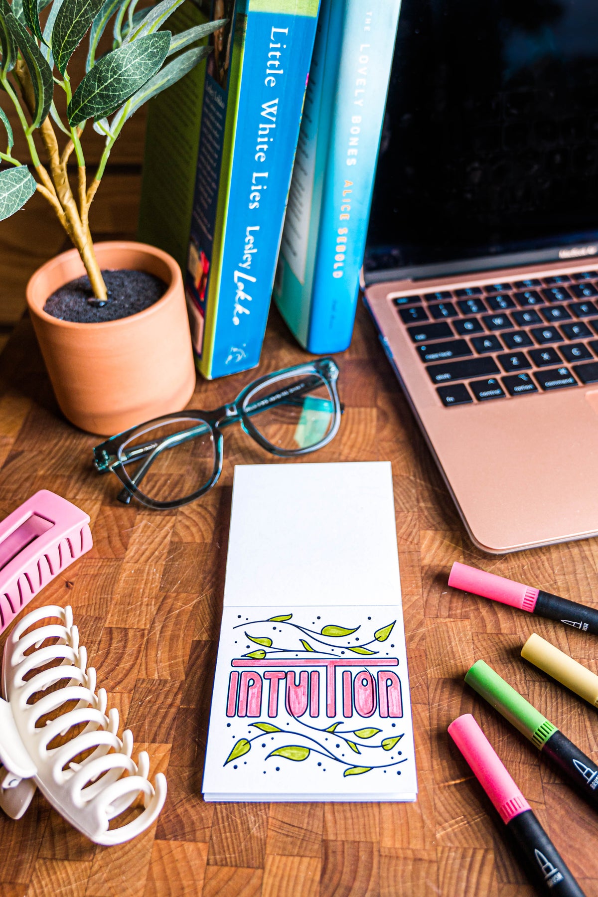 Adult Coloring Kit with 18 Markers