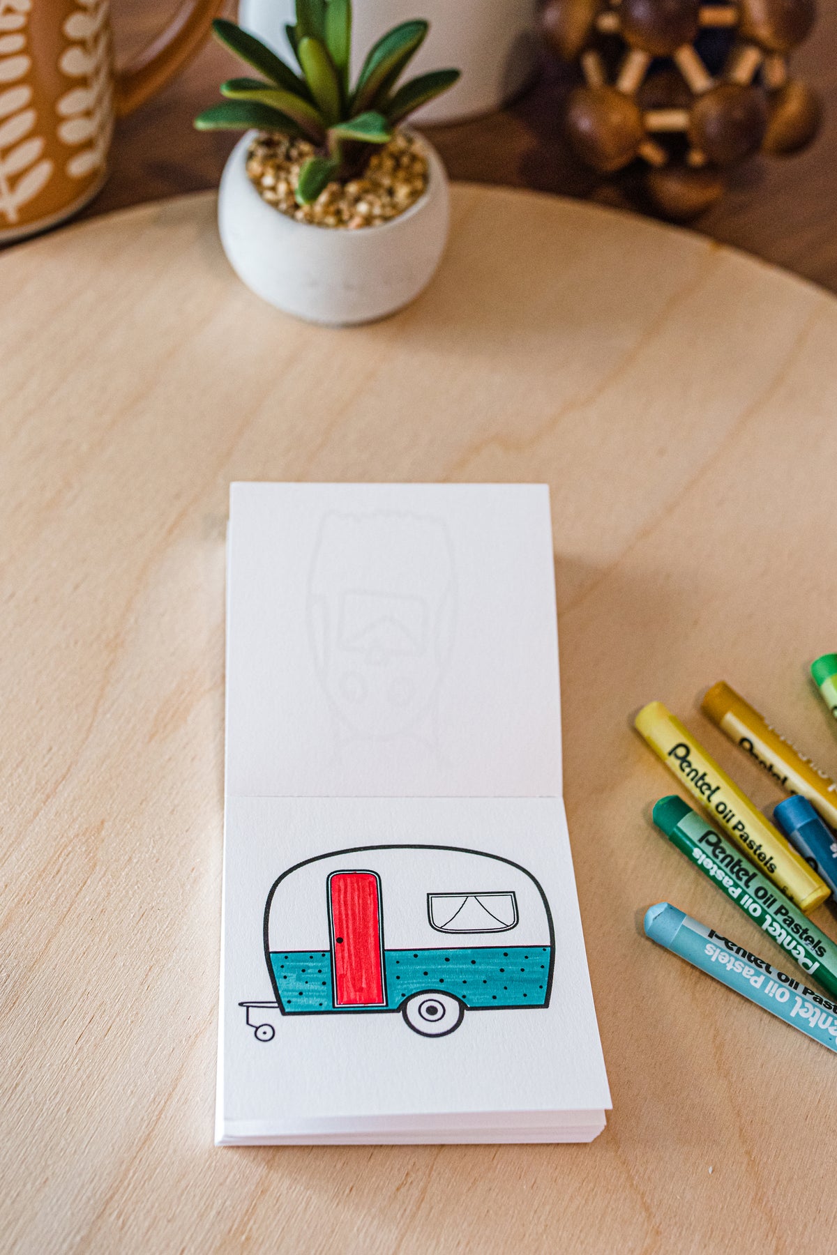 Adult Coloring Kit with 18 Markers