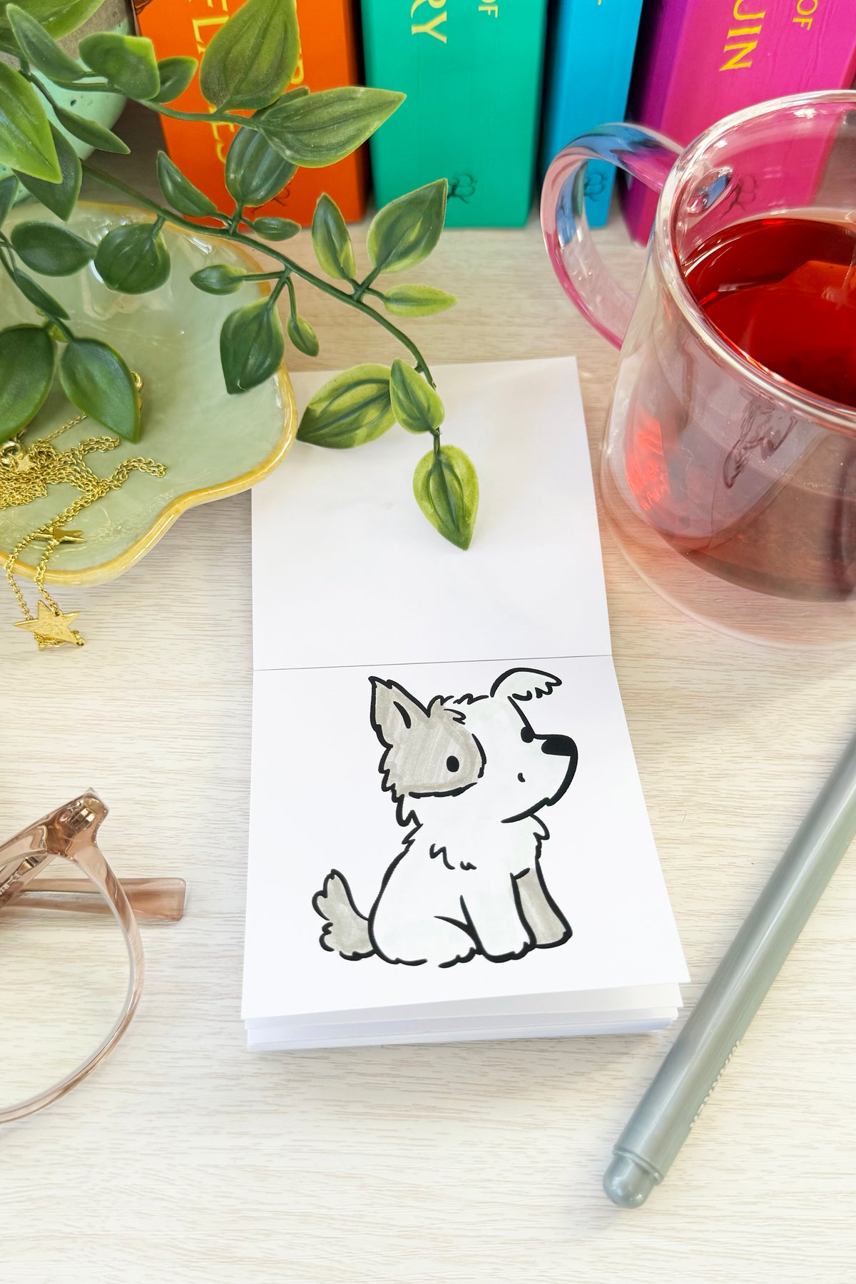 Adult Coloring Kit with 18 Markers