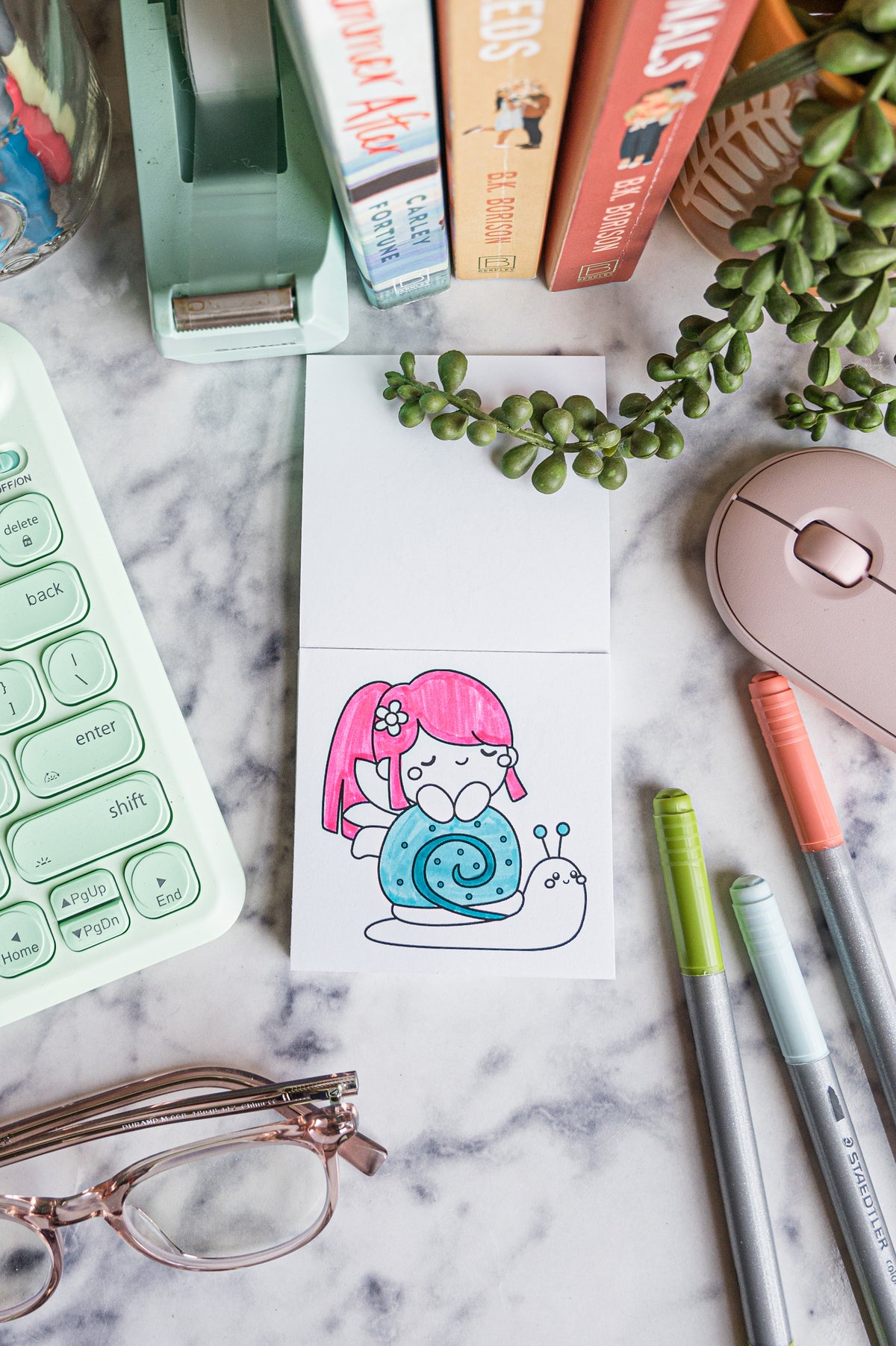Adult Coloring Kit with 18 Markers