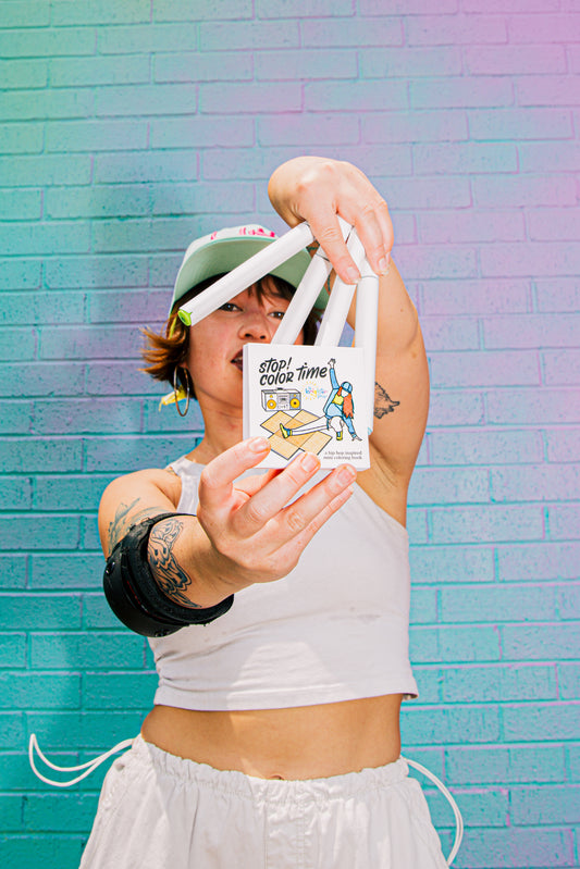 Stop! Color Time Mini Coloring Book