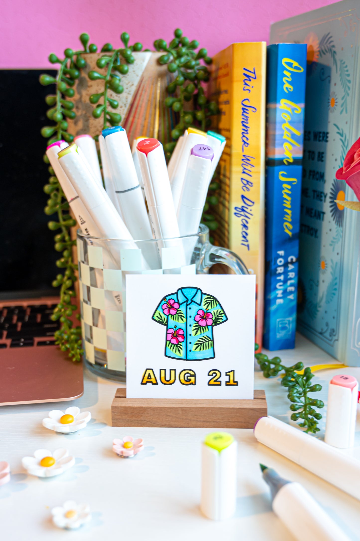 Quarterly Coloring + Calendar Subscription Box
