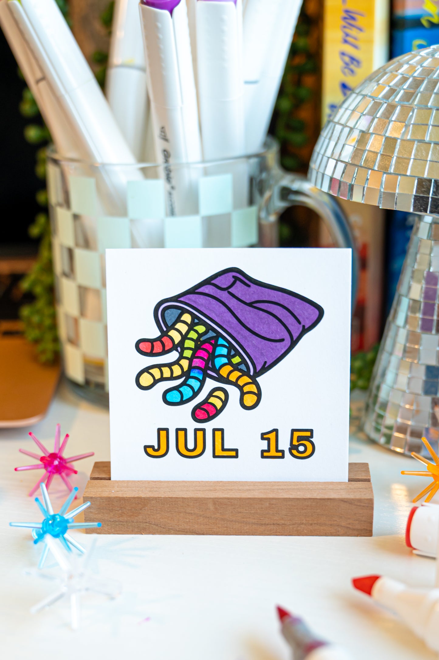 Quarterly Coloring + Calendar Subscription Box