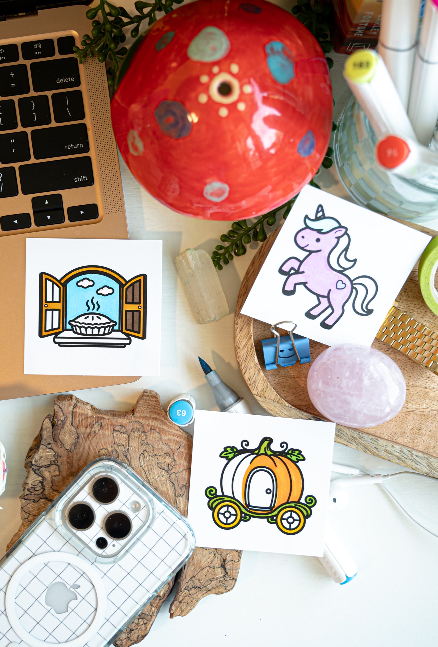 Fairytales & Fantasy Mini Coloring Book