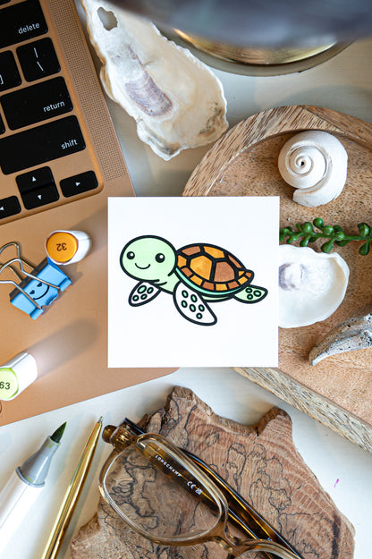 Aquatic Creatures Mini Coloring Book