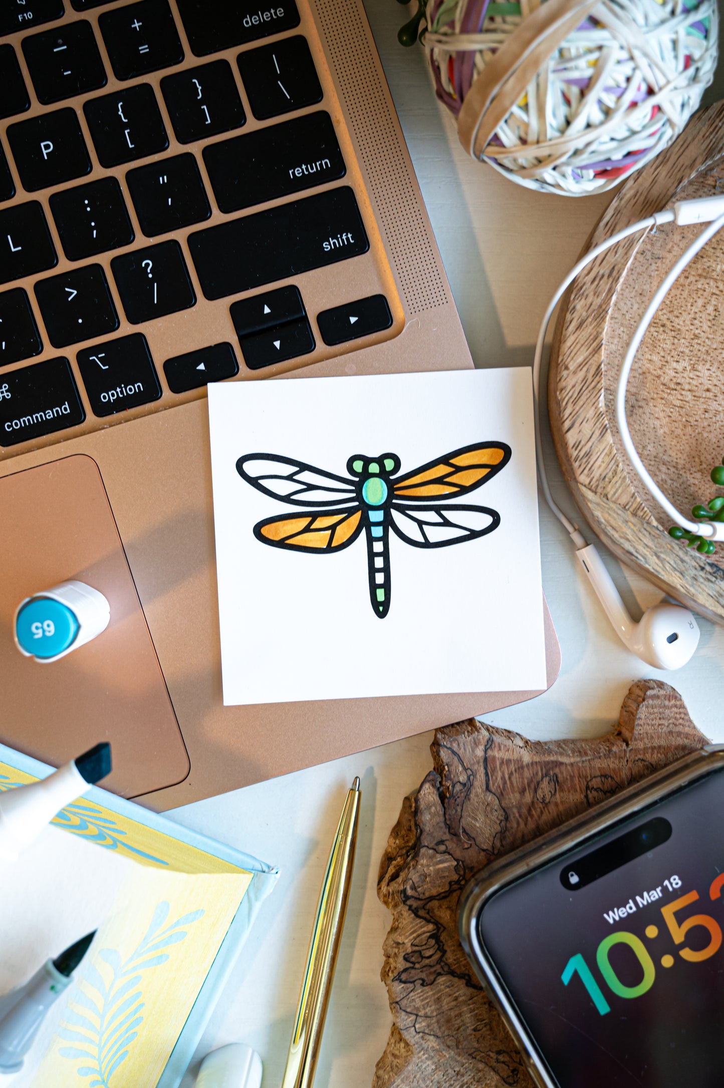 Things with Wings Mini Coloring Book