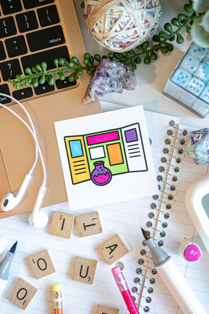 After School Scholar Mini Coloring Book