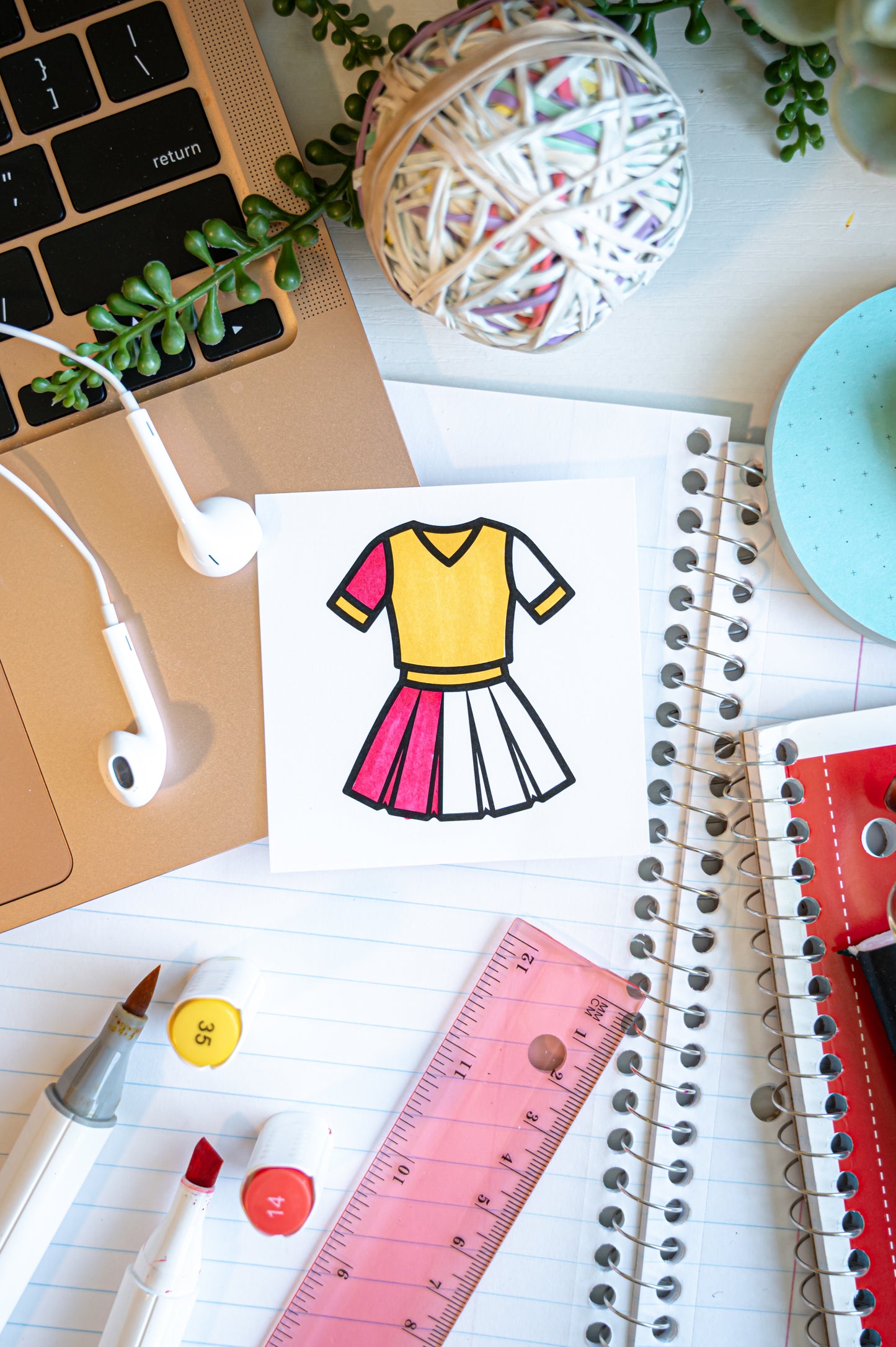 Bright Lights & Game Nights Mini Coloring Book