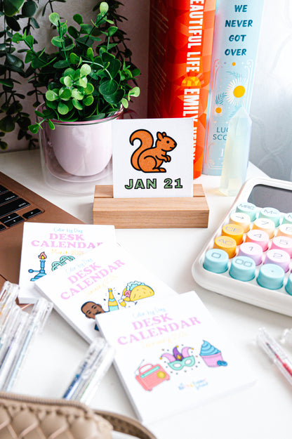 Quarterly Coloring + Calendar Subscription Box
