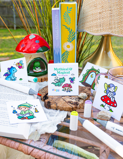 Enchanted Escapes Mini Coloring Book Bundle