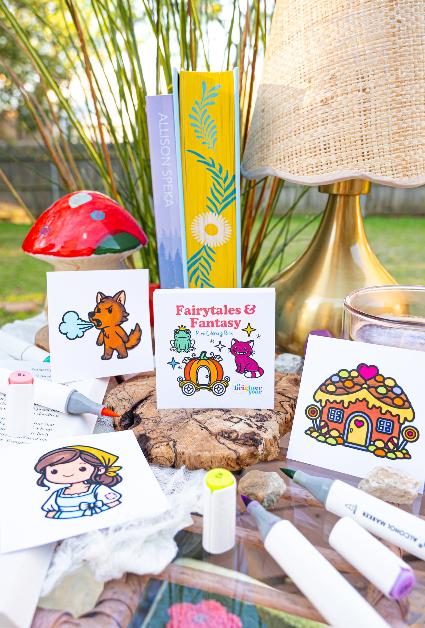 Enchanted Escapes Mini Coloring Book Bundle