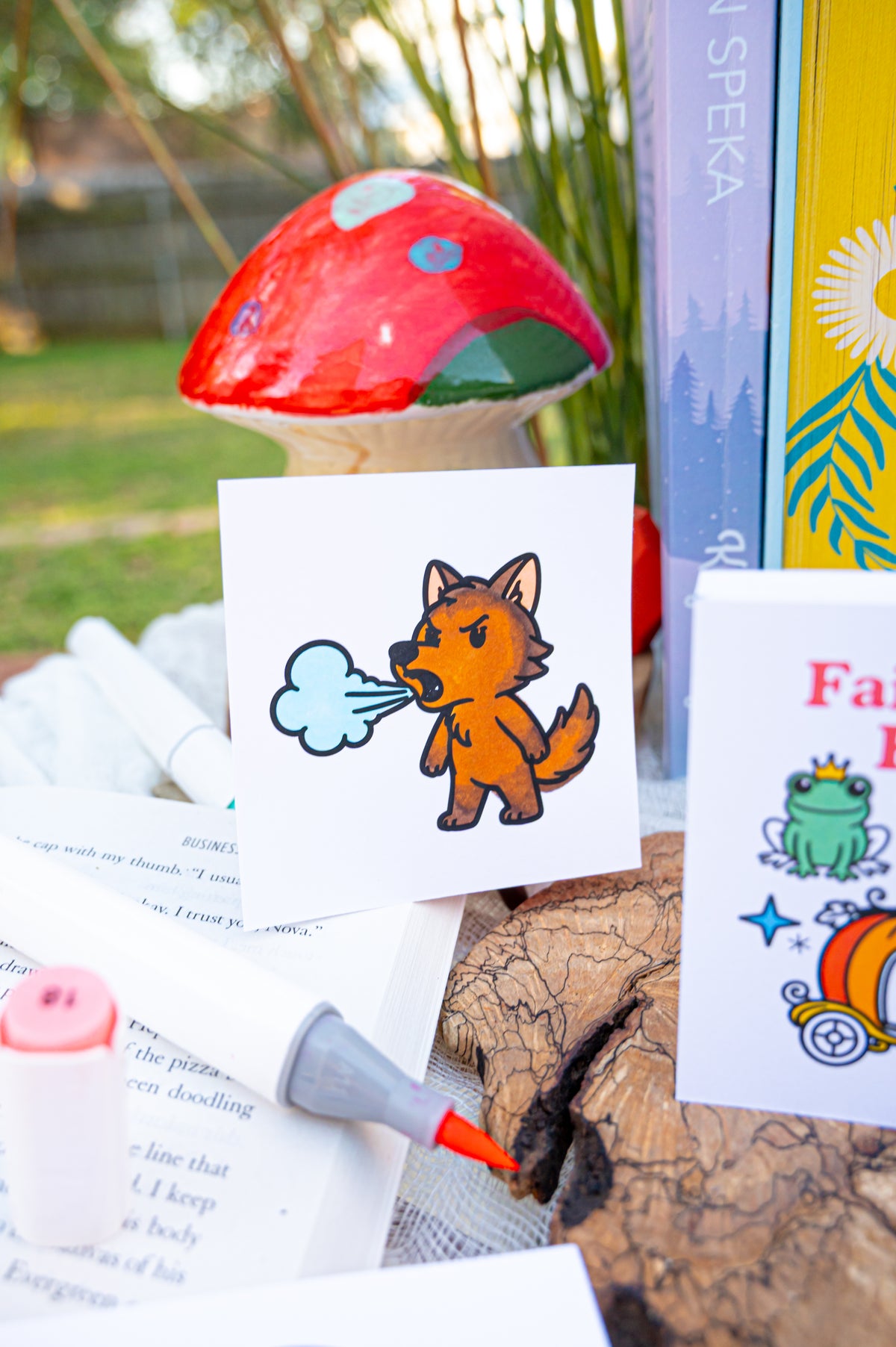 Fairytales & Fantasy Mini Coloring Book