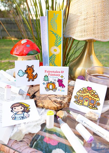 Fairytales & Fantasy Mini Coloring Book