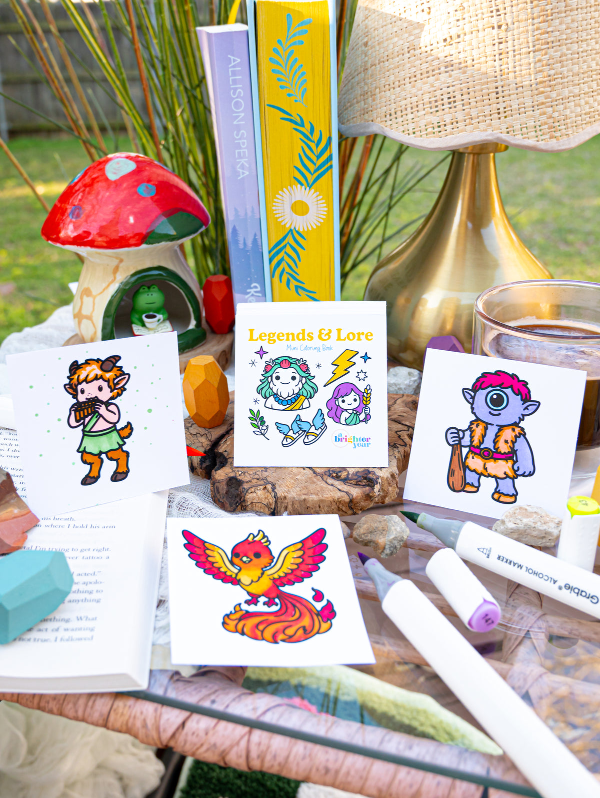 Enchanted Escapes Mini Coloring Book Bundle