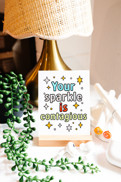 Color-Your-Own Affirmations Cards