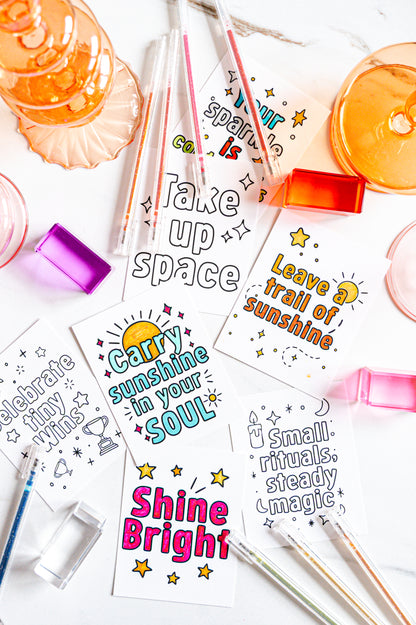 Quarterly Coloring + Calendar Subscription Box