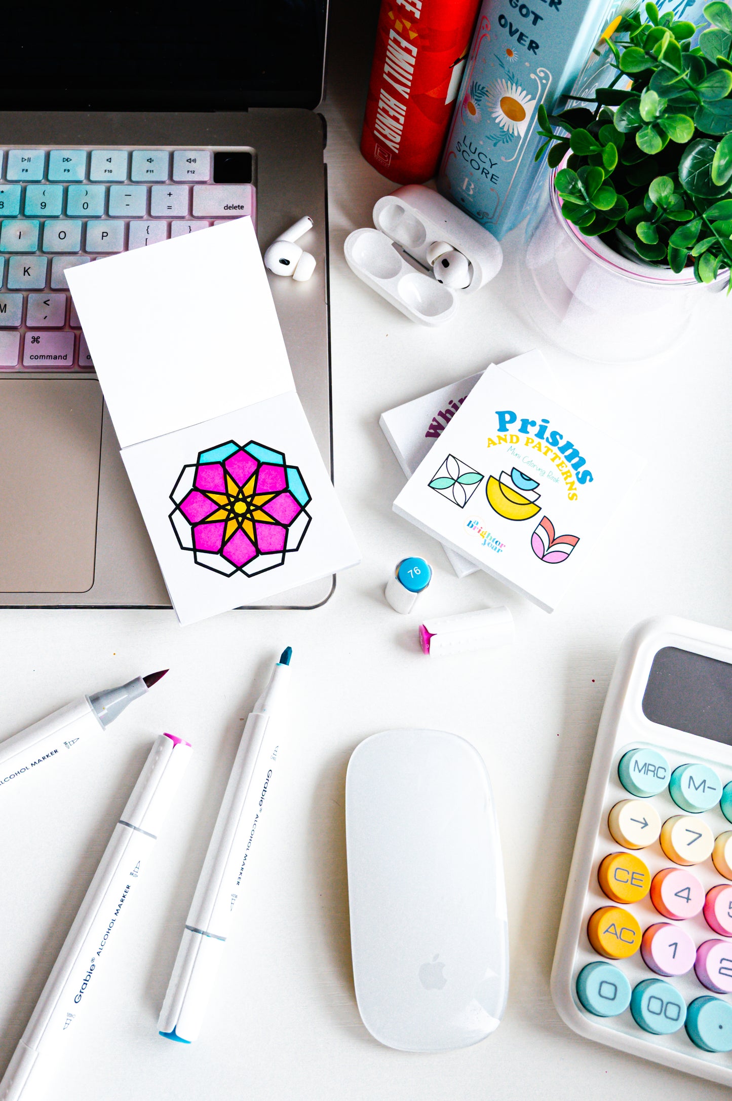 Playful Precision Mini Coloring Book Bundle