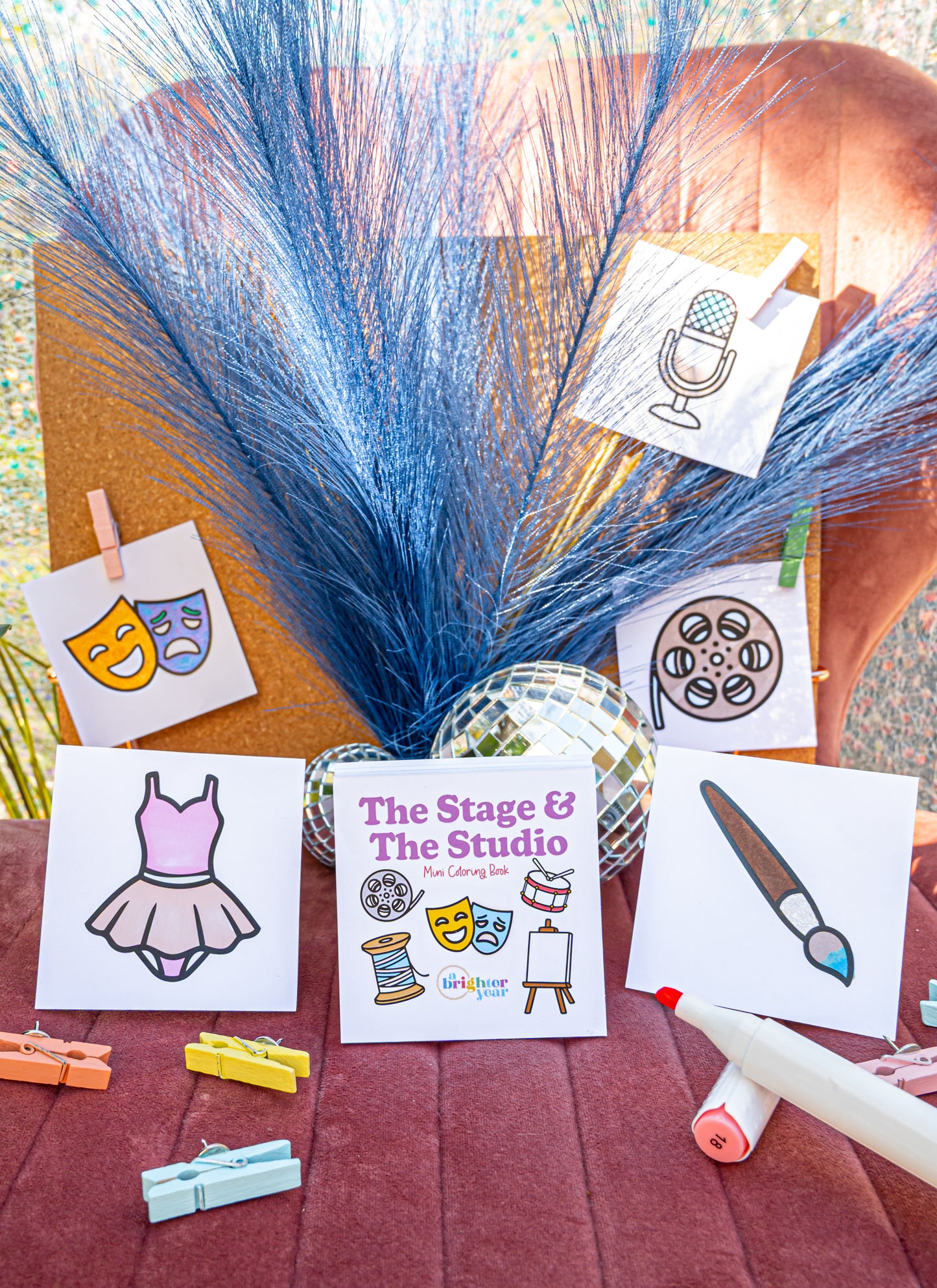 School Days Mini Coloring Book Bundle