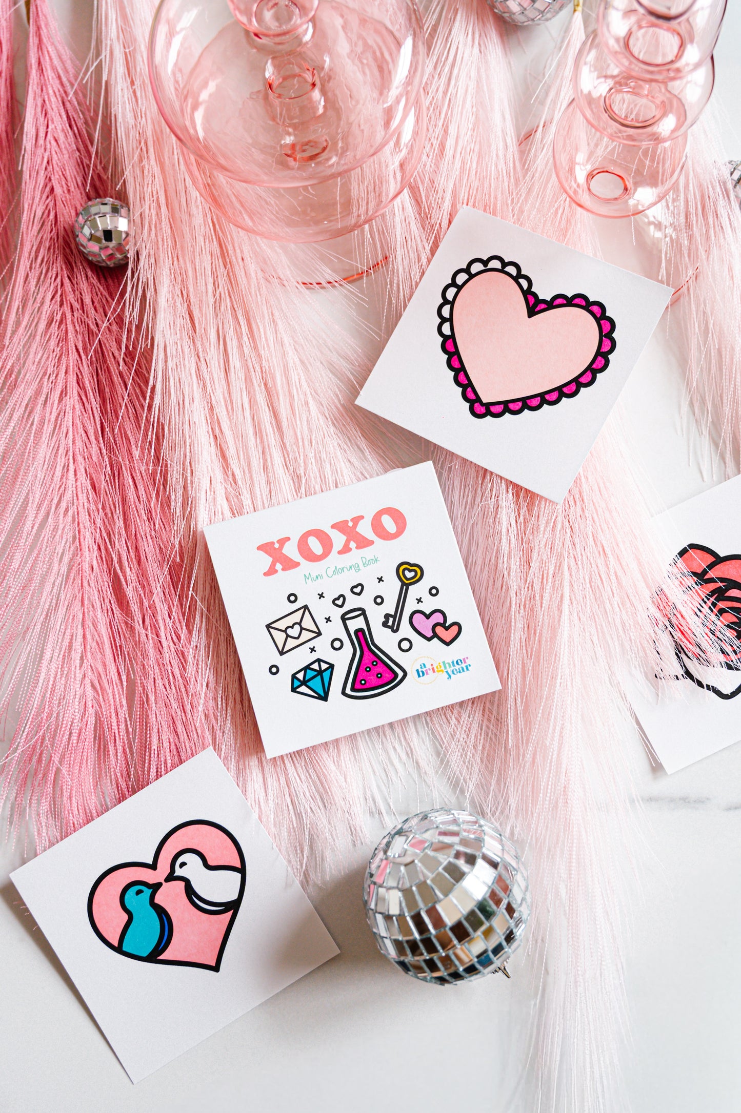 Feels Like Love Mini Coloring Book Bundle