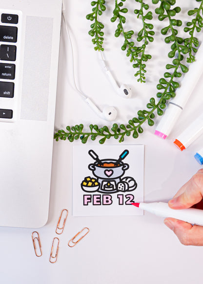 Quarterly Coloring + Calendar Subscription Box