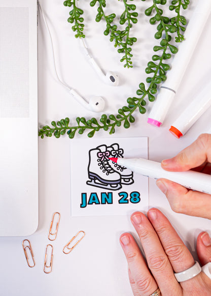 Quarterly Coloring + Calendar Subscription Box