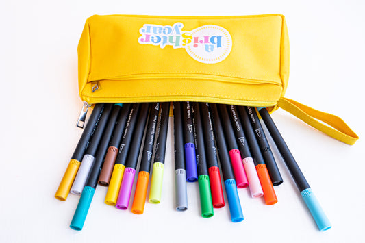 Color On-The-Go Carrying Case + Marker Kit