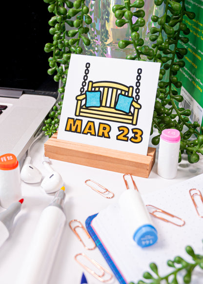 Quarterly Coloring + Calendar Subscription Box