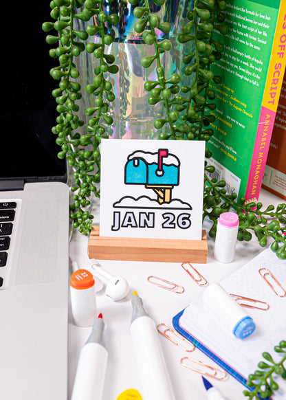 Quarterly Coloring + Calendar Subscription Box