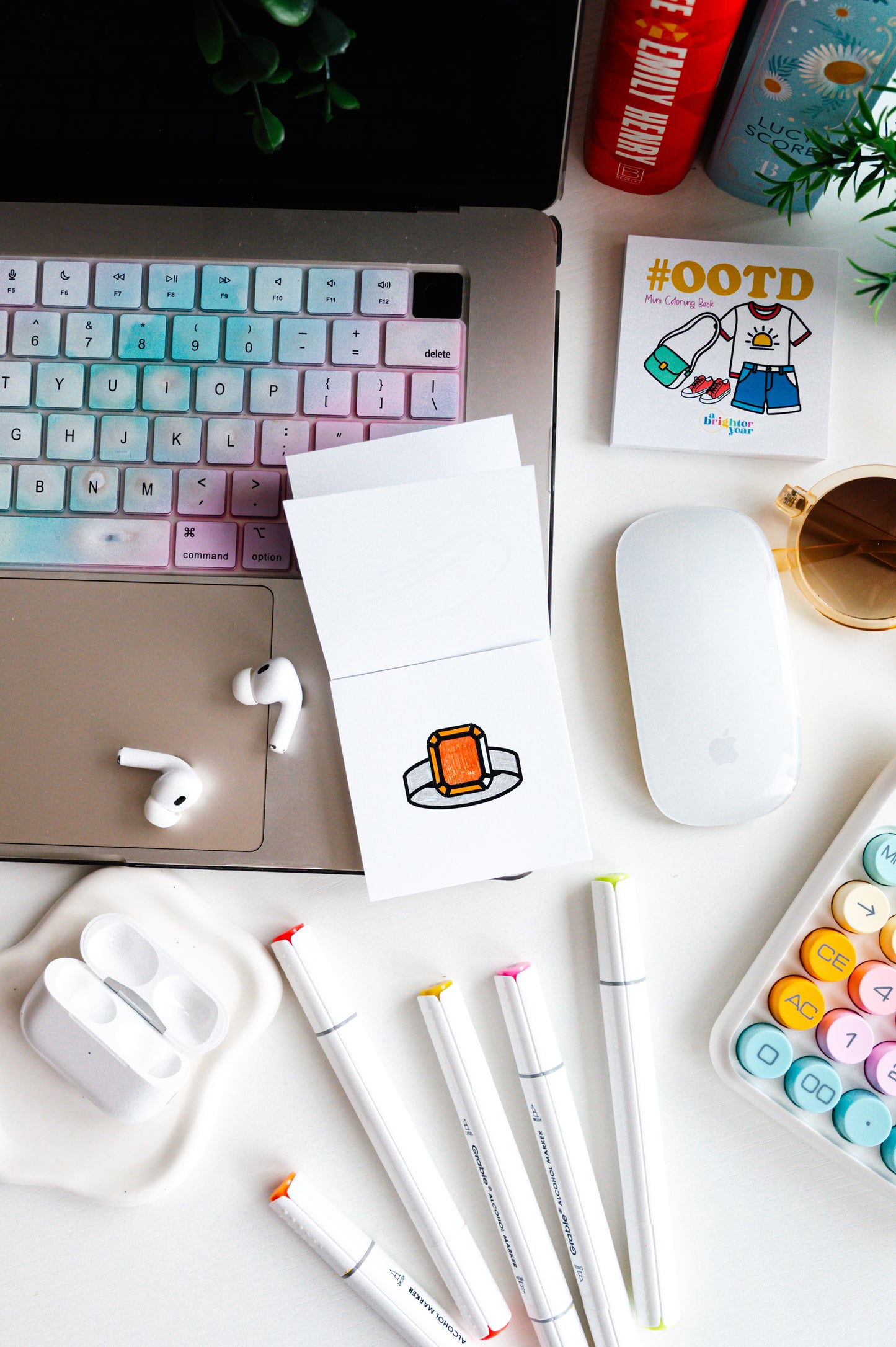 #GRWM Mini Coloring Book