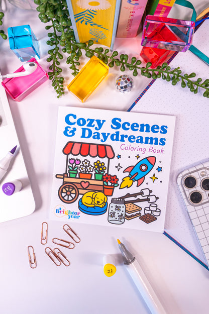 Quarterly Coloring + Calendar Subscription Box