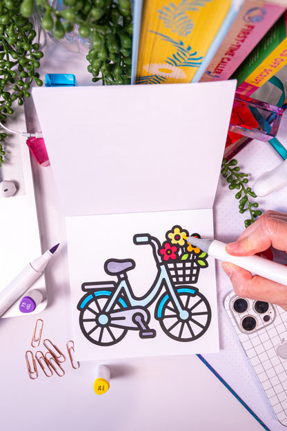 Quarterly Coloring + Calendar Subscription Box