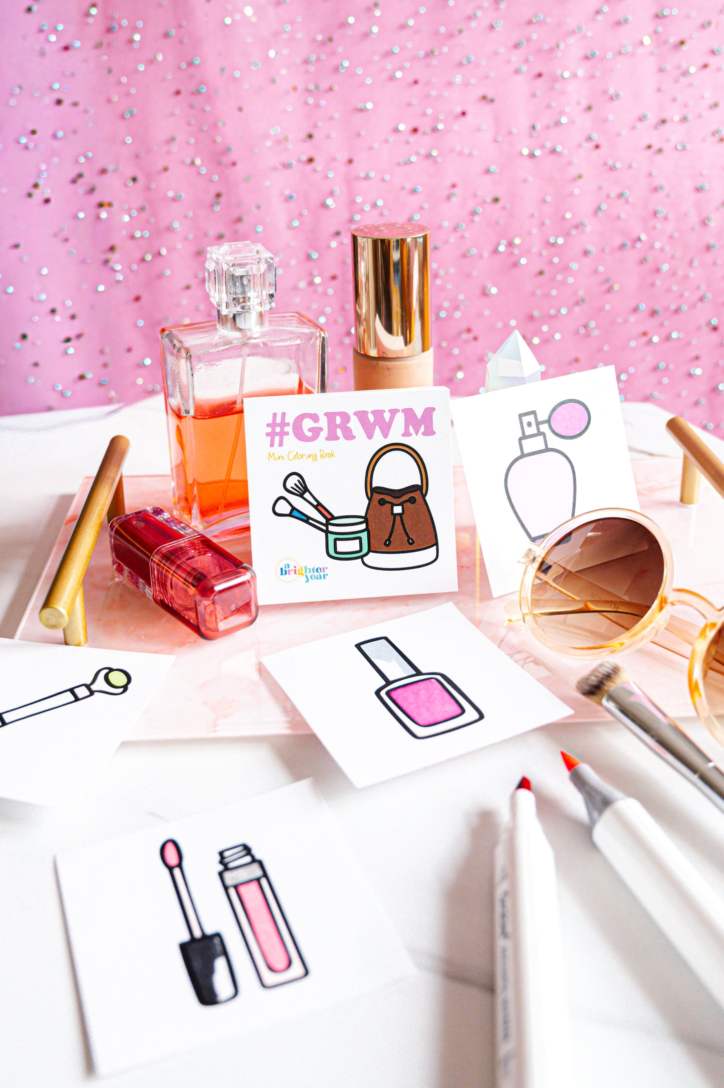 Fit Check Mini Coloring Book Bundle