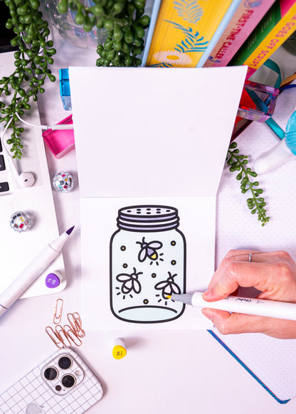 Quarterly Coloring + Calendar Subscription Box