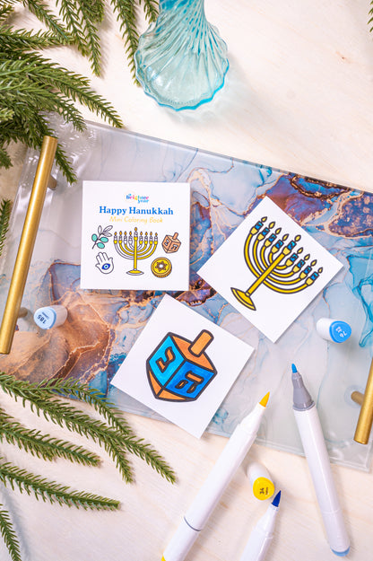 Holiday Mini Adult Coloring Book Bundle
