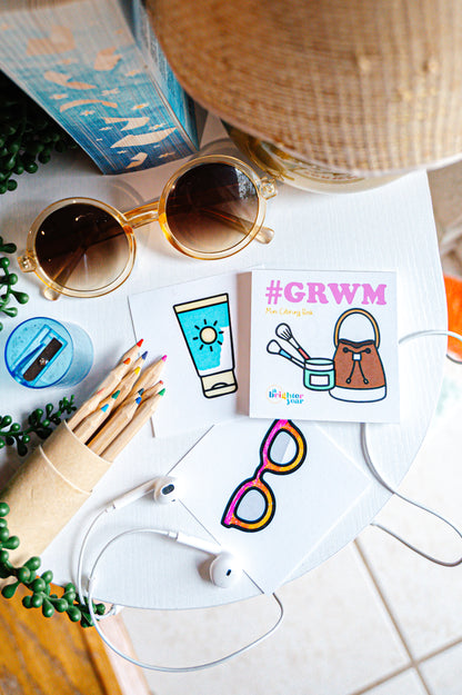#GRWM Mini Coloring Book