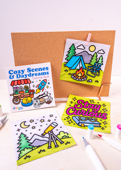 Quarterly Coloring + Calendar Subscription Box