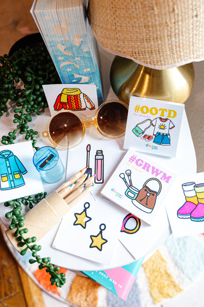 Fit Check Mini Coloring Book Bundle