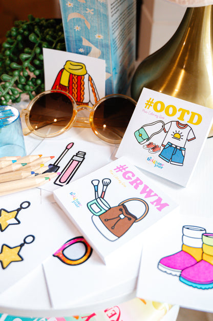 Fit Check Mini Coloring Book Bundle