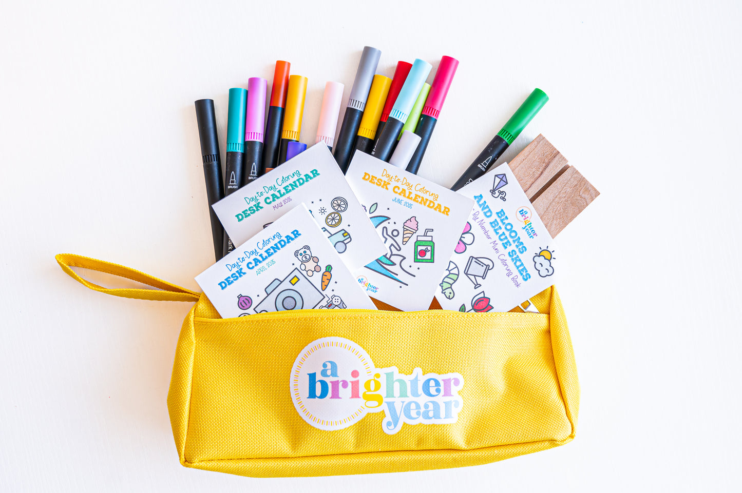 Quarterly Coloring + Calendar Subscription Box