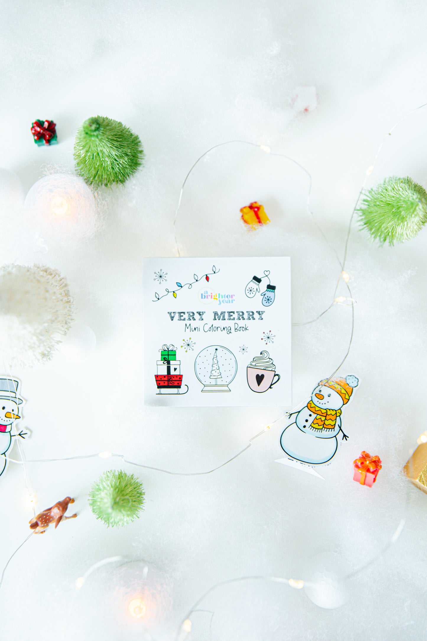 Very Merry Mini Coloring Book