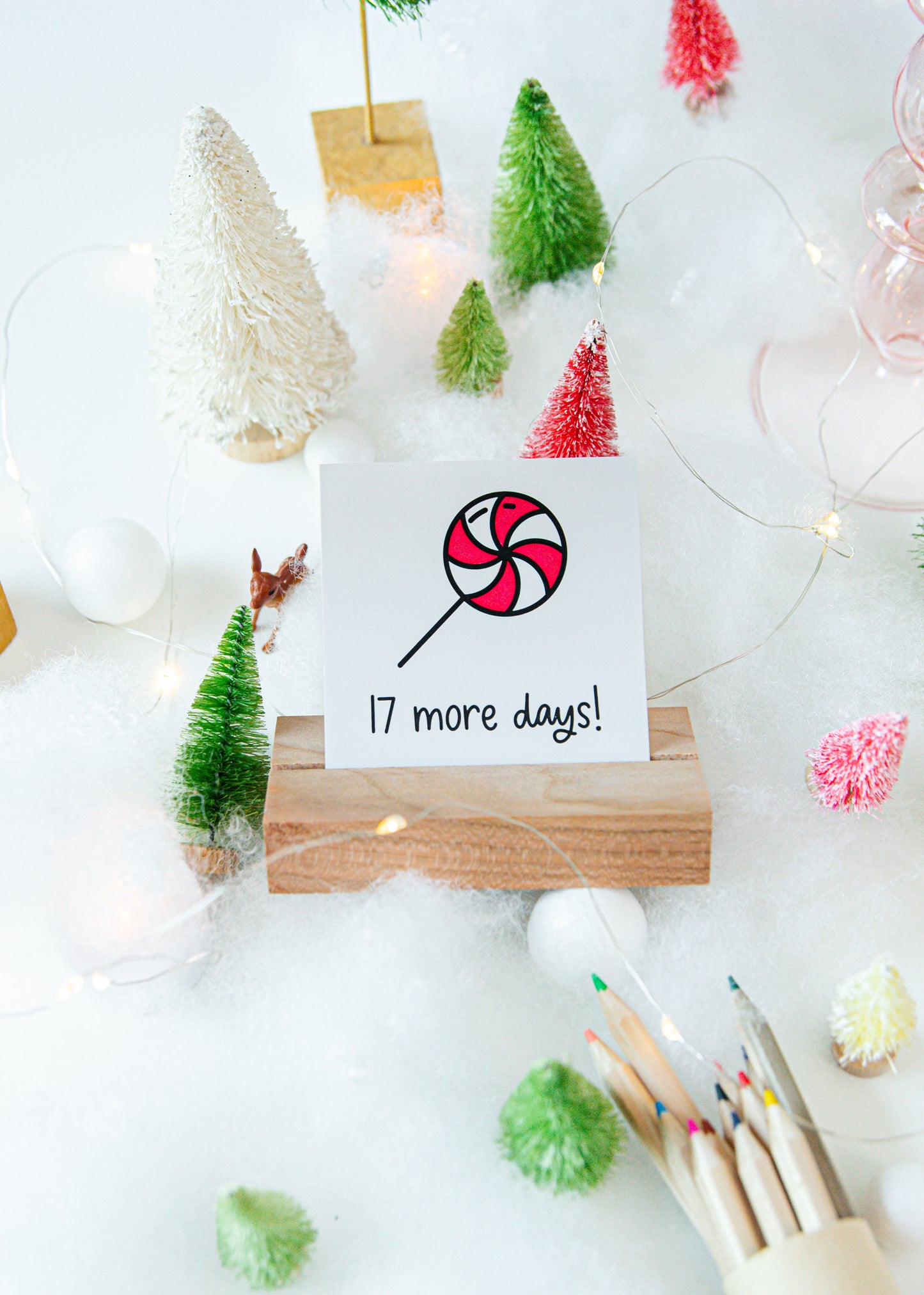 Advent Calendar Mini Coloring Book