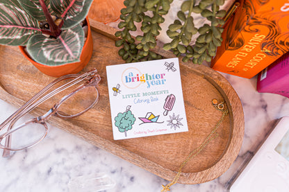 Little Moments Mini Coloring Book
