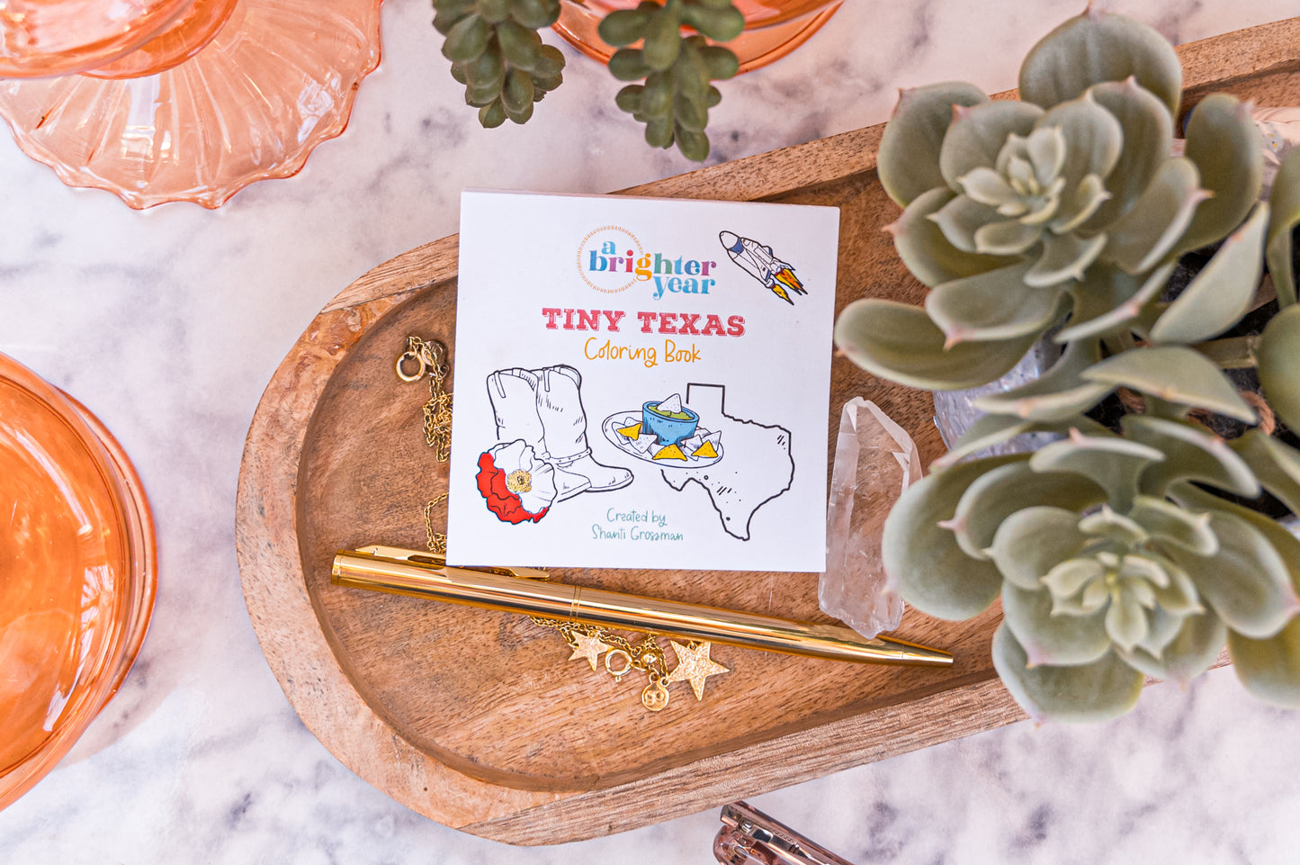 Tiny Texas Mini Coloring Book