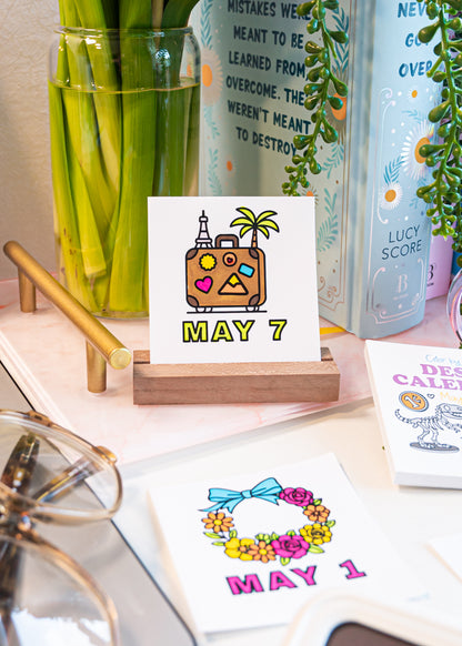 Quarterly Coloring + Calendar Subscription Box
