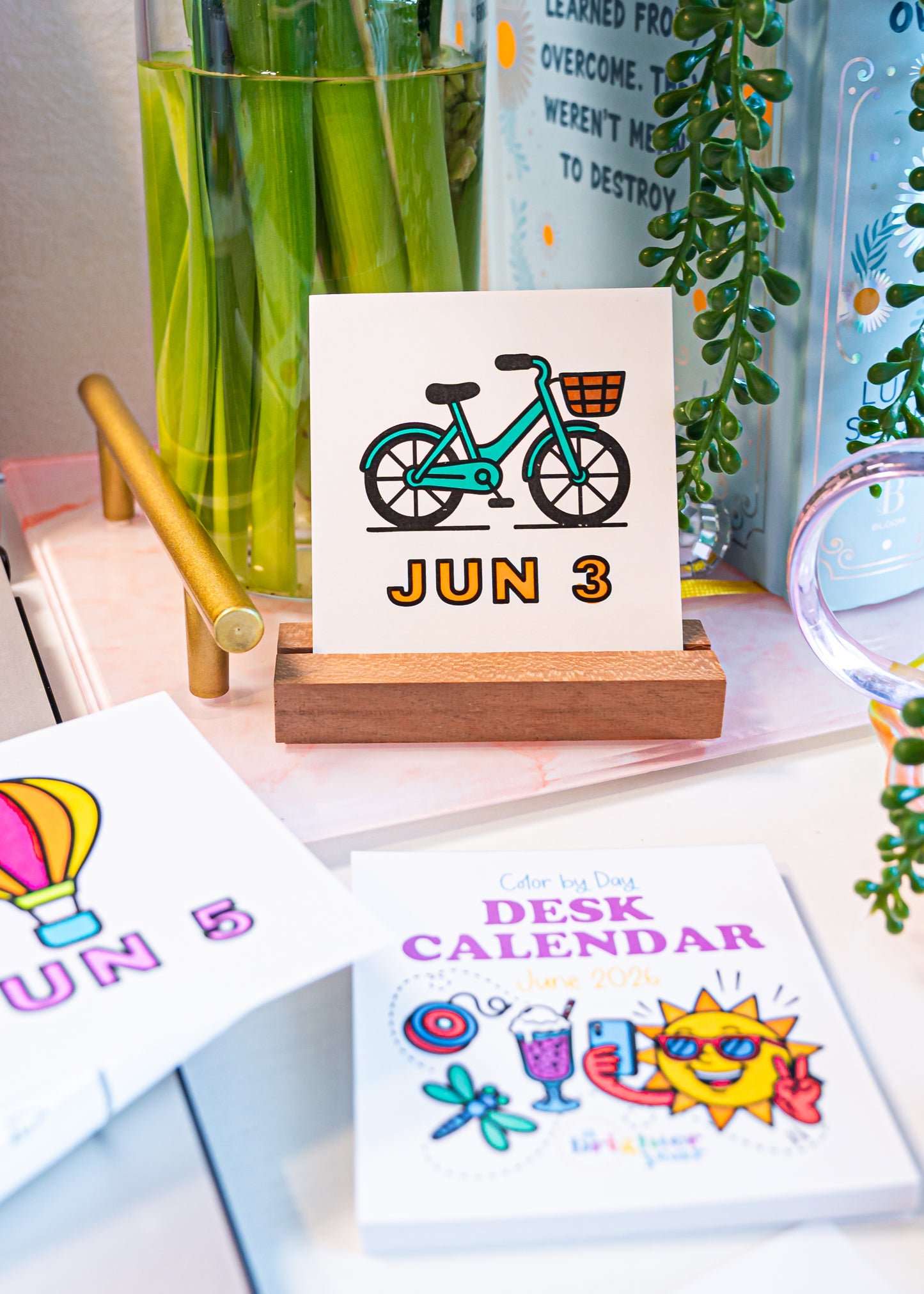 Quarterly Coloring + Calendar Subscription Box