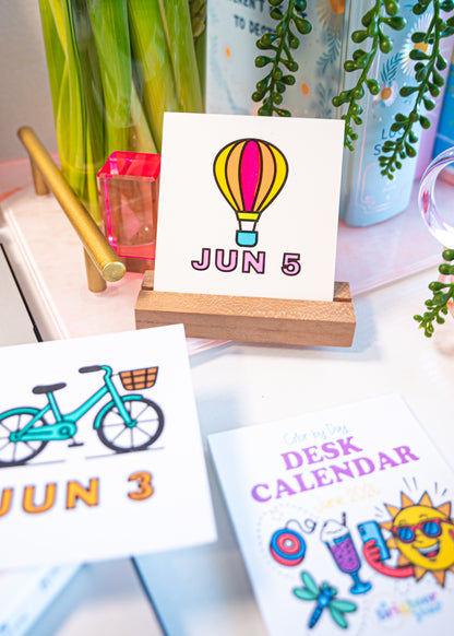 Quarterly Coloring + Calendar Subscription Box