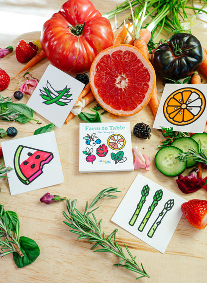 Farm to Table Mini Coloring Book