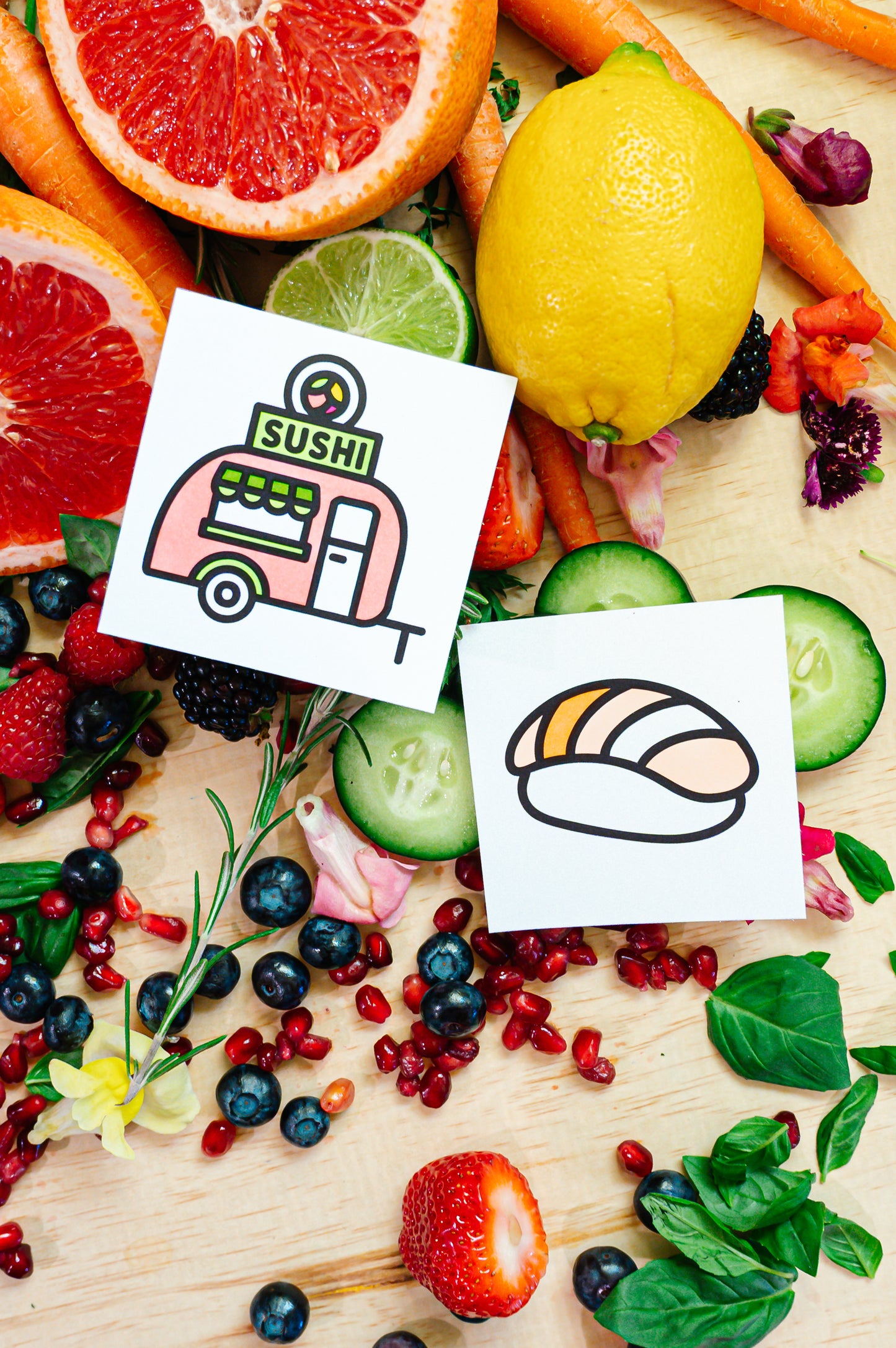 Foodie Files Mini Coloring Book Bundle